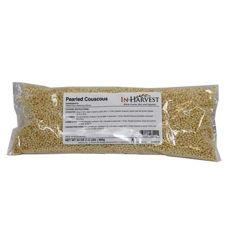 INHARVEST Pearled Couscous Pasta 1.5lbs, PK6 16282